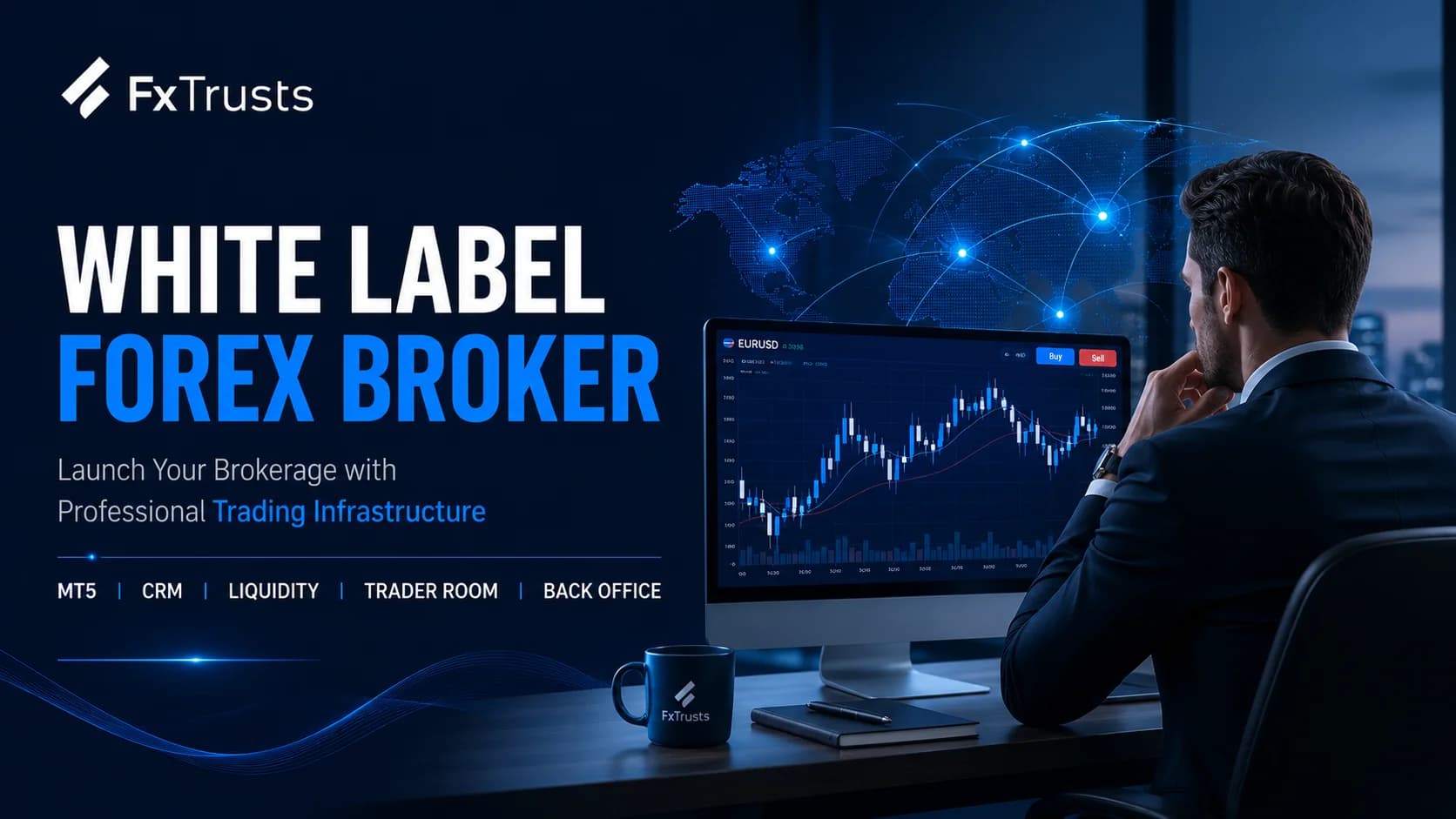 Launch white label forex broker
