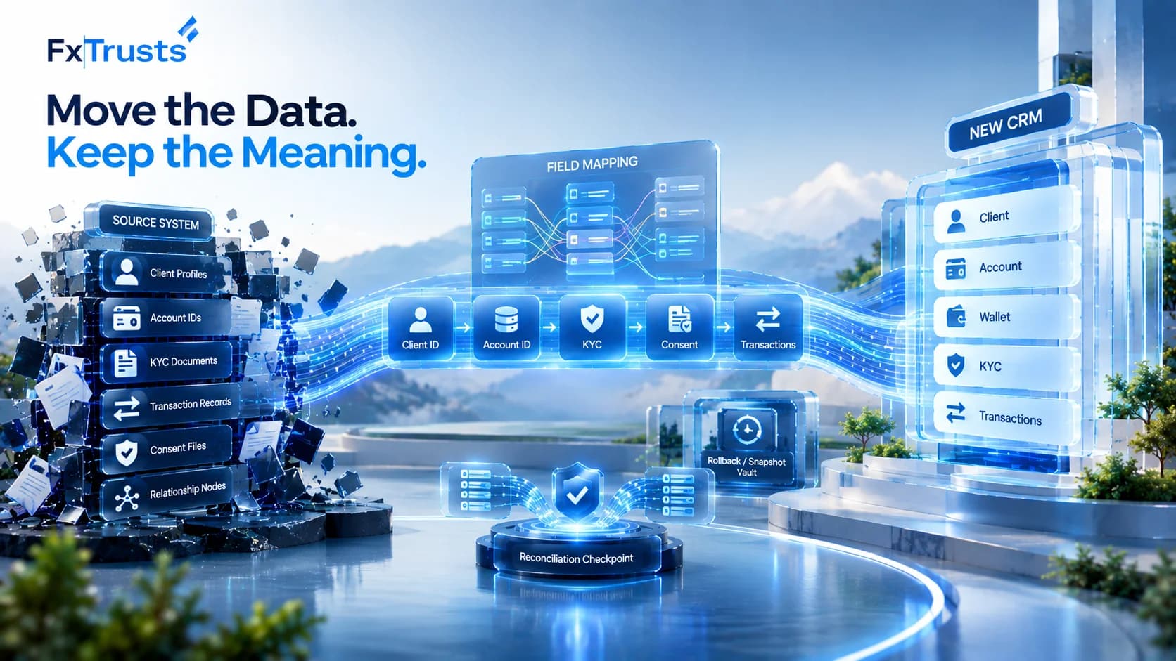 Forex CRM Migration: Data Mapping & Record Transfer
