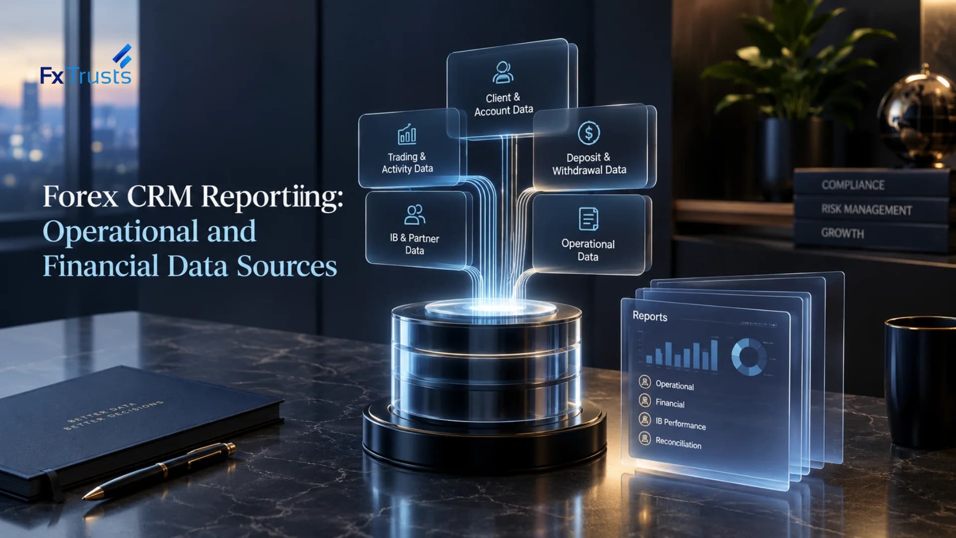 Forex CRM Reporting: Data Sources & Reconciliation Plan