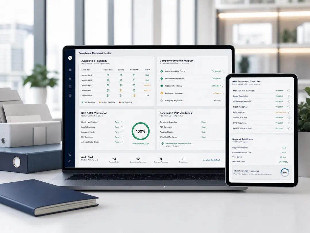 Forex Licensing and KYC/AML - FxTrusts Solution Preview
